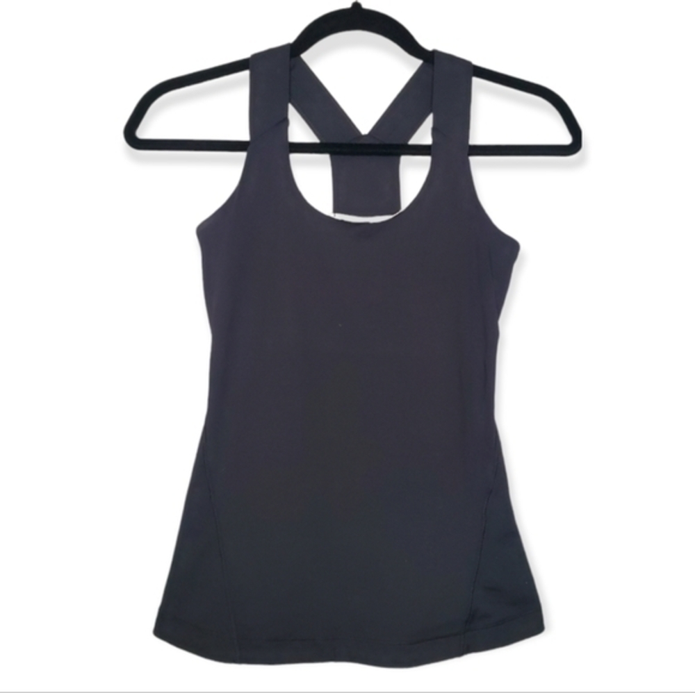 Crane & Lion Black Tank Top